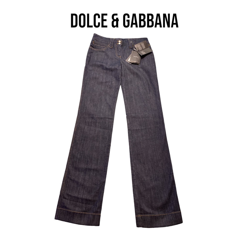 Dolce & Gabbana dark denim jeans, women’s size 40EU, NWT, $200